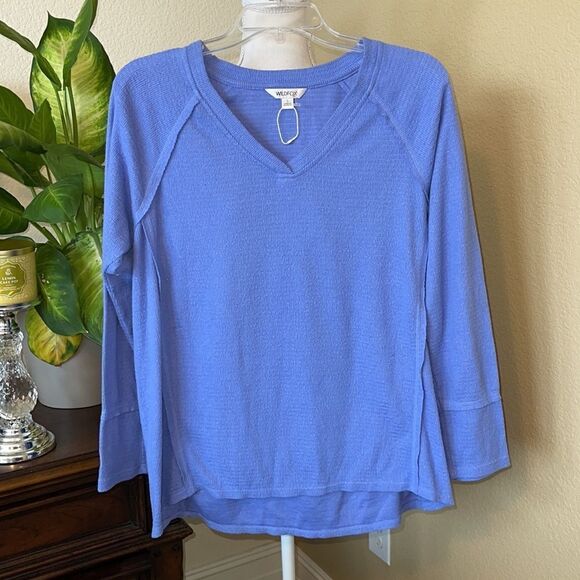 NWOT Wildfox Purple Orchid Haley Brushed Top Sweater Pullover Small - Picture 3 of 4